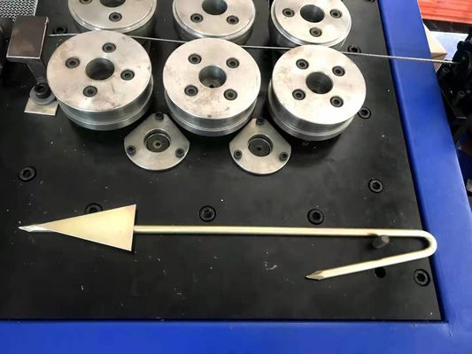 CE de poinçon de moulage d'arc de machine à cintrer de fil de 10mm le 2D a approuvé