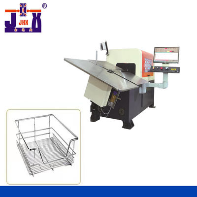 Machine à cintrer de fil du fer 3D pour des accessoires d'étagère de stockage de supermarché