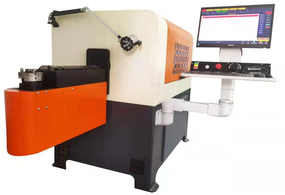 7 la tête de machine à cintrer de fil du matériel 3D d'axe tourne pour des produits de forme physique