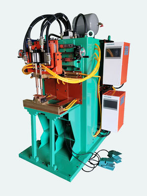 soudeuse de tache de fréquence intermédiaire de tête de machine de soudage par points à C.A. 380V double