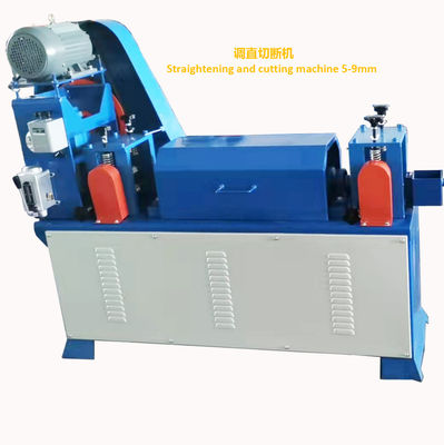 Fil d'acier linéaire redressant la machine 5mm - 9mm complètement automatiques
